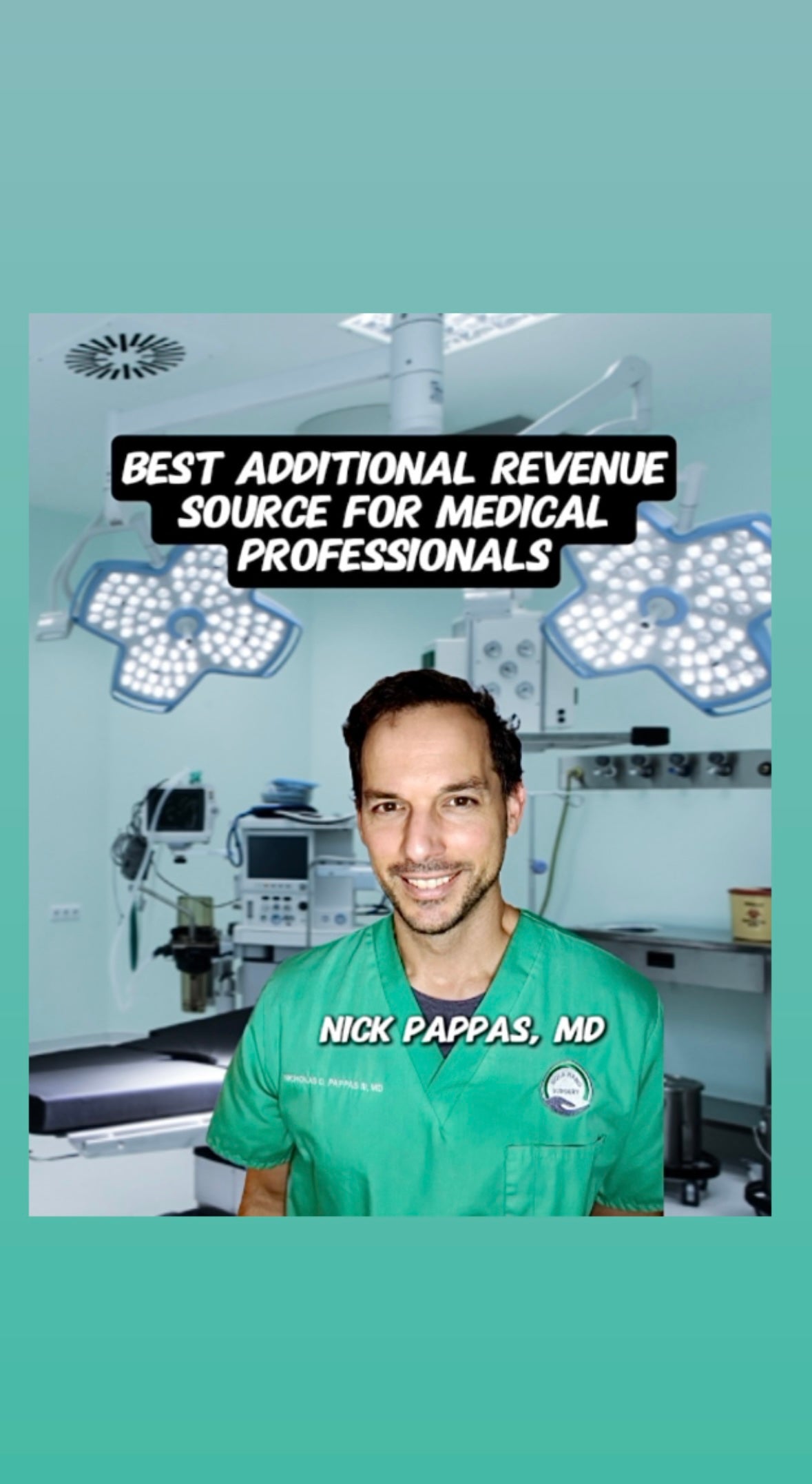 Best Source of Alternative Revenue for Physicians (9 min video)